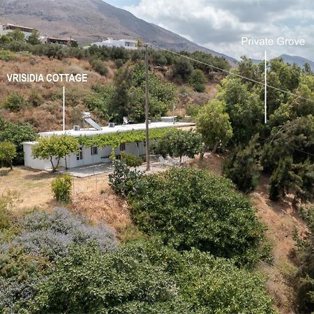 Vrisidia Cottage - Nature, Seaview & Relax Plakias Ngoại thất bức ảnh