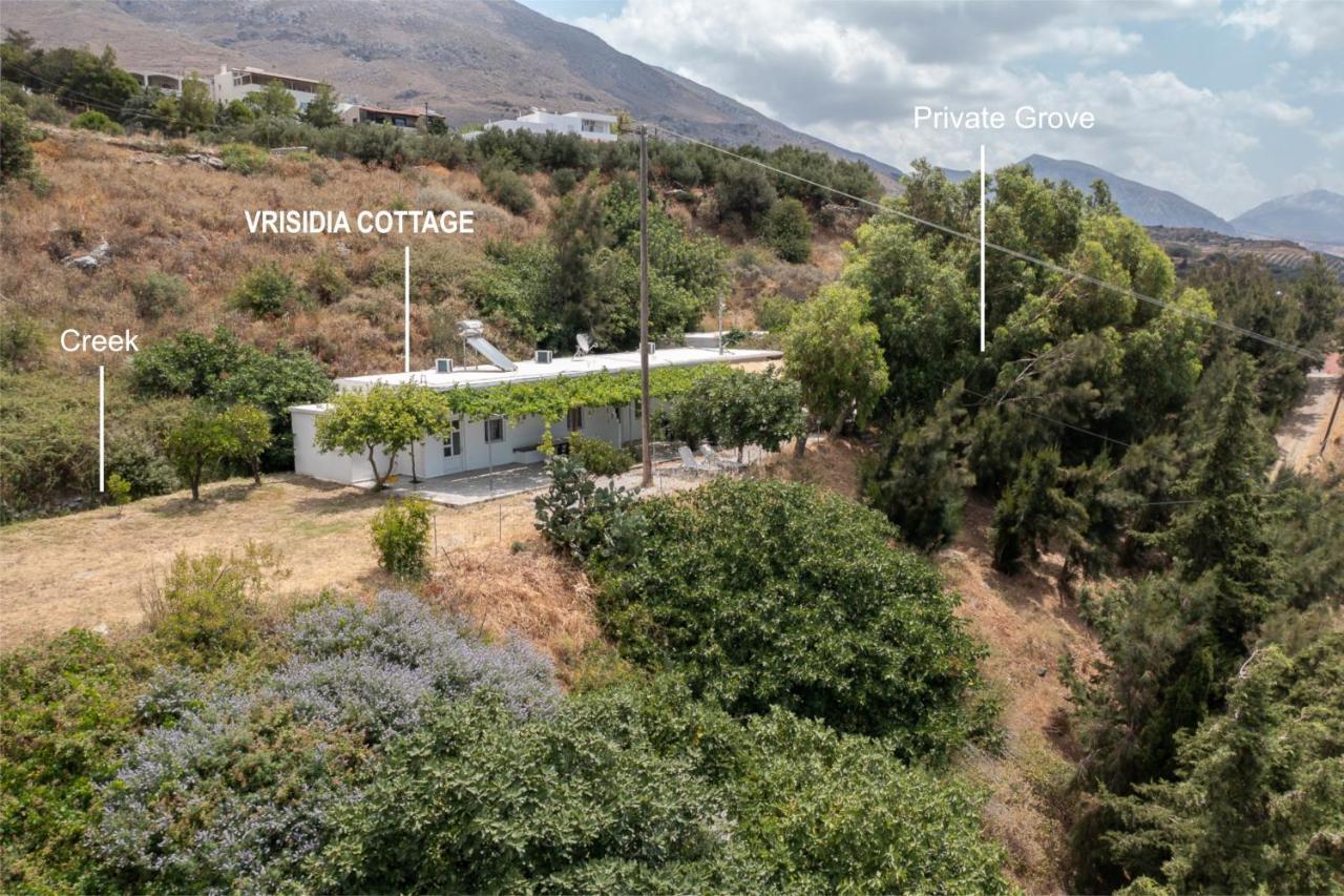 Vrisidia Cottage - Nature, Seaview & Relax Plakias Ngoại thất bức ảnh